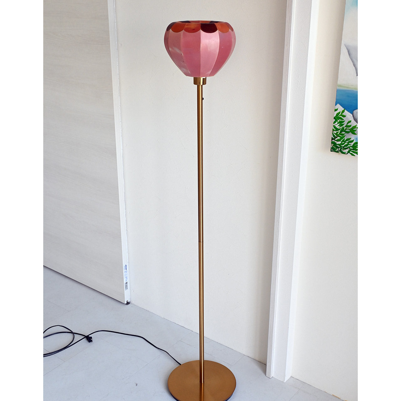 Lampshade Botanical Series "KAJITSU" Pink-Orange