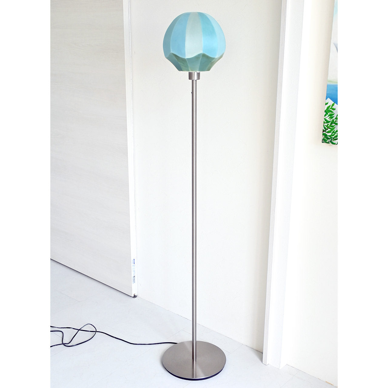 Lampshade Botanical Series "Kinoko" Green-Blue