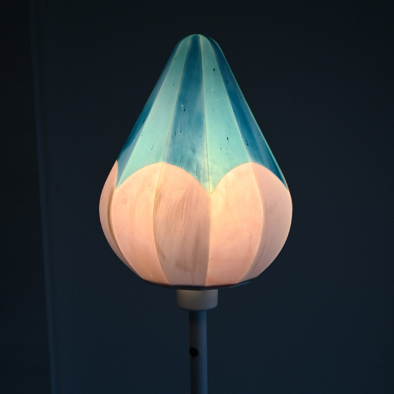 Lampshade Botanical Series "Tsubomi" Purple-Navy