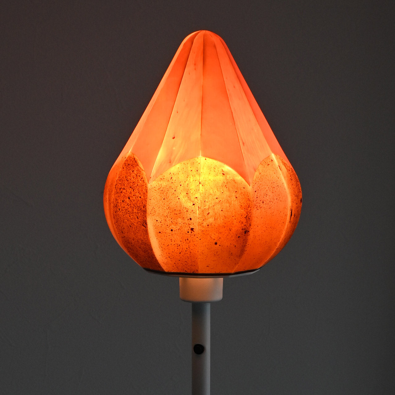 Lampshade Botanical Series "Tsubomi" Red-Brown