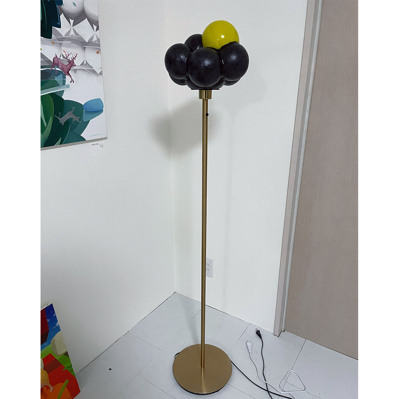 "It'd be nice if it was sunny" series lampshade Night (Moon)