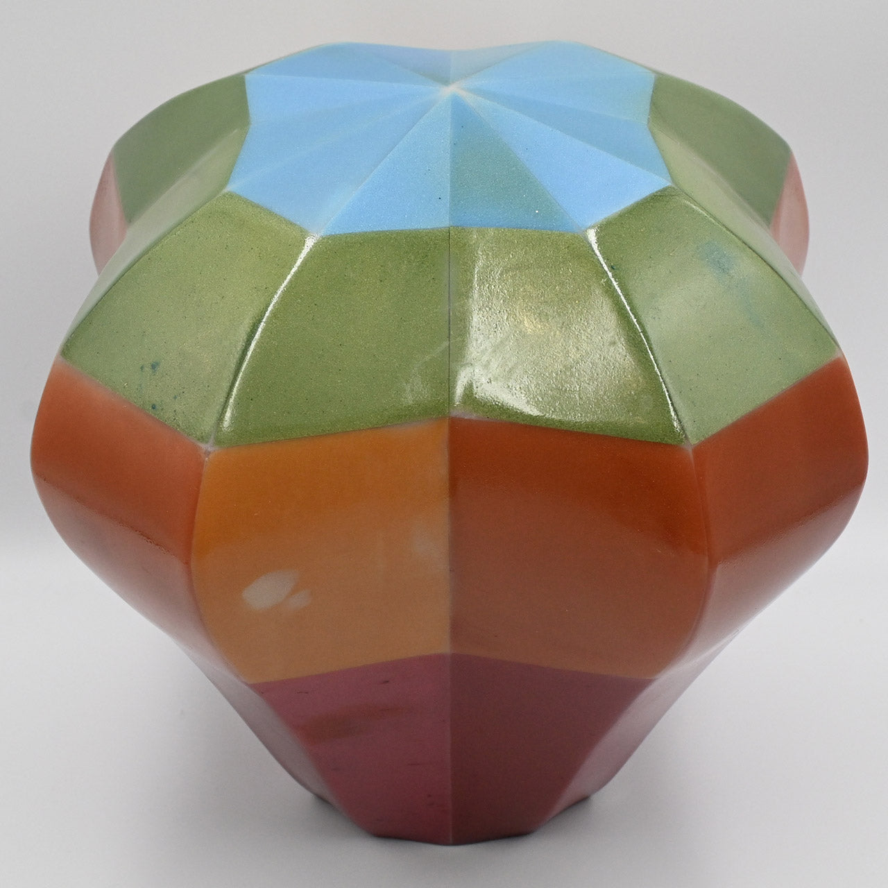 [Limited to one item] Color block flower lamp shade