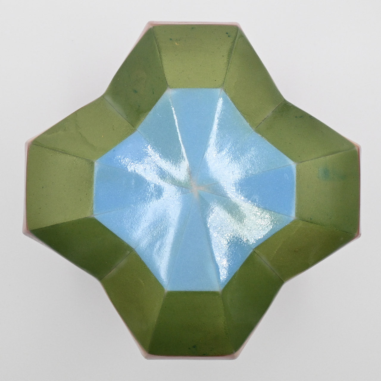 [Limited to one item] Color block flower lamp shade