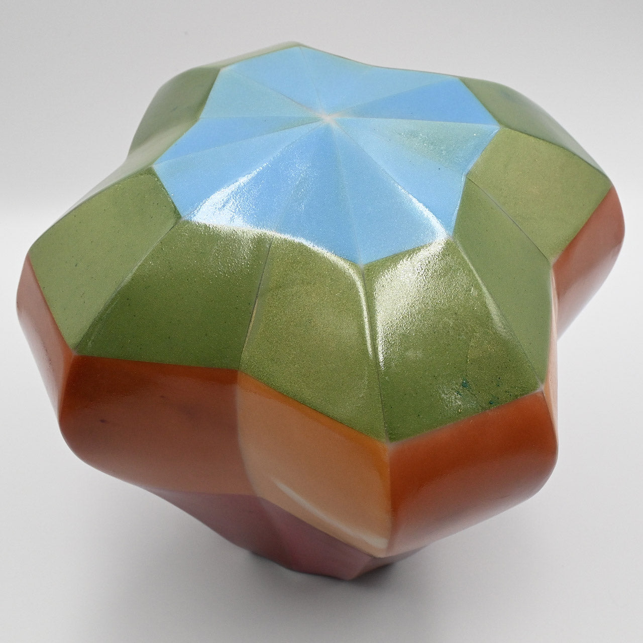 [Limited to one item] Color block flower lamp shade