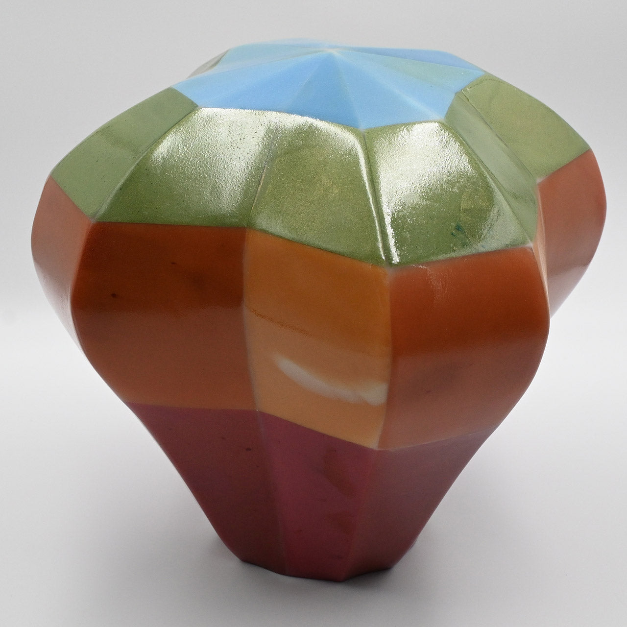 [Limited to one item] Color block flower lamp shade