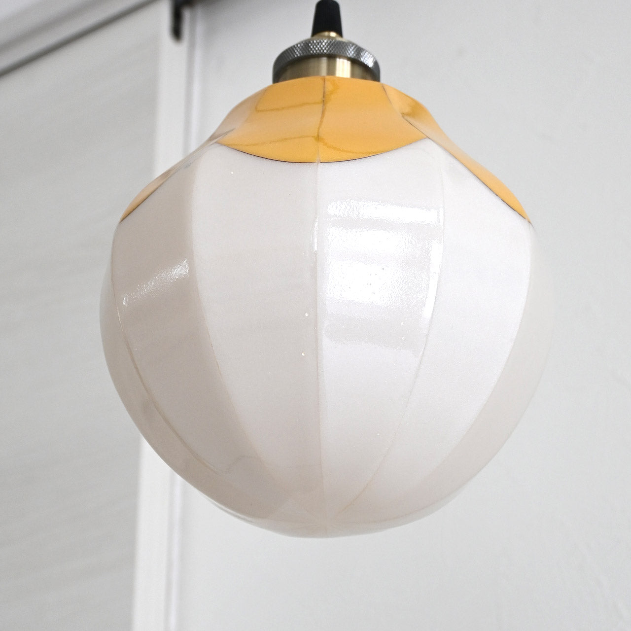 [Limited to one item] Yellow Flower Pendant Light Lamp Shade Small