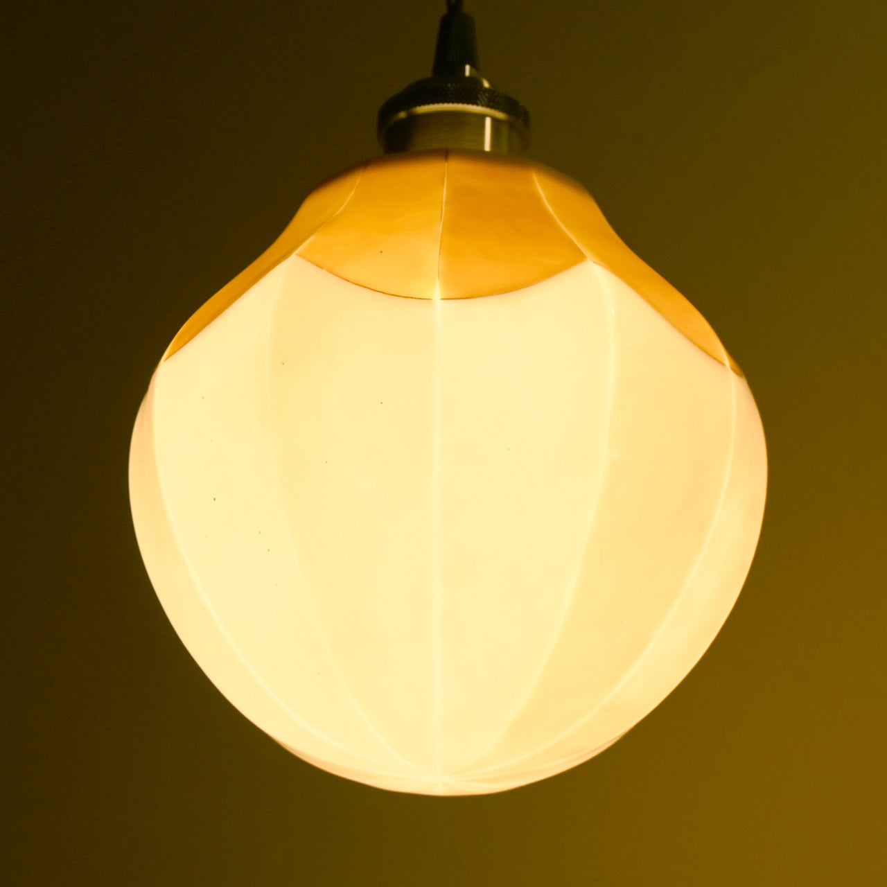 [Limited to one item] Yellow Flower Pendant Light Lamp Shade Small