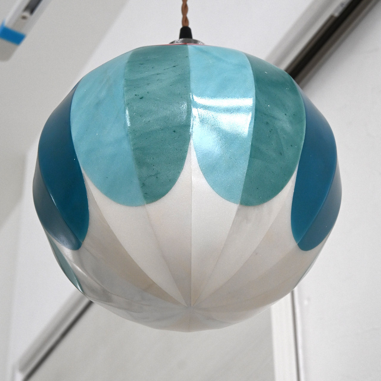 [Limited to one item] Large round flower pendant lamp shade
