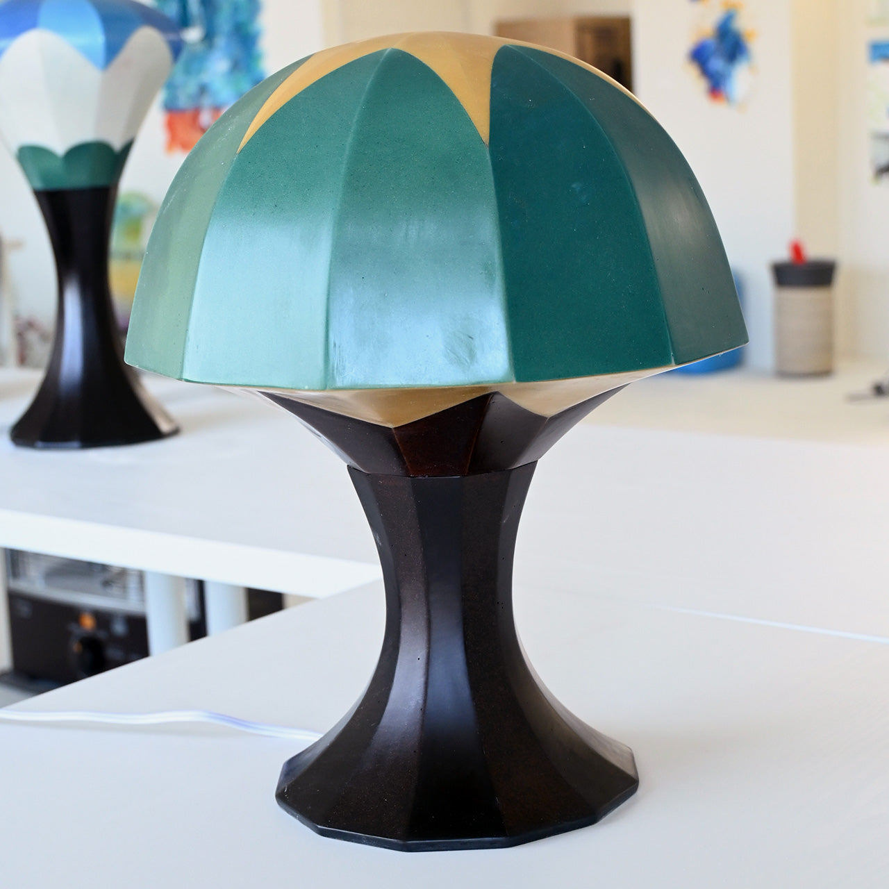 [General diffusion type] Table lamp Green tree