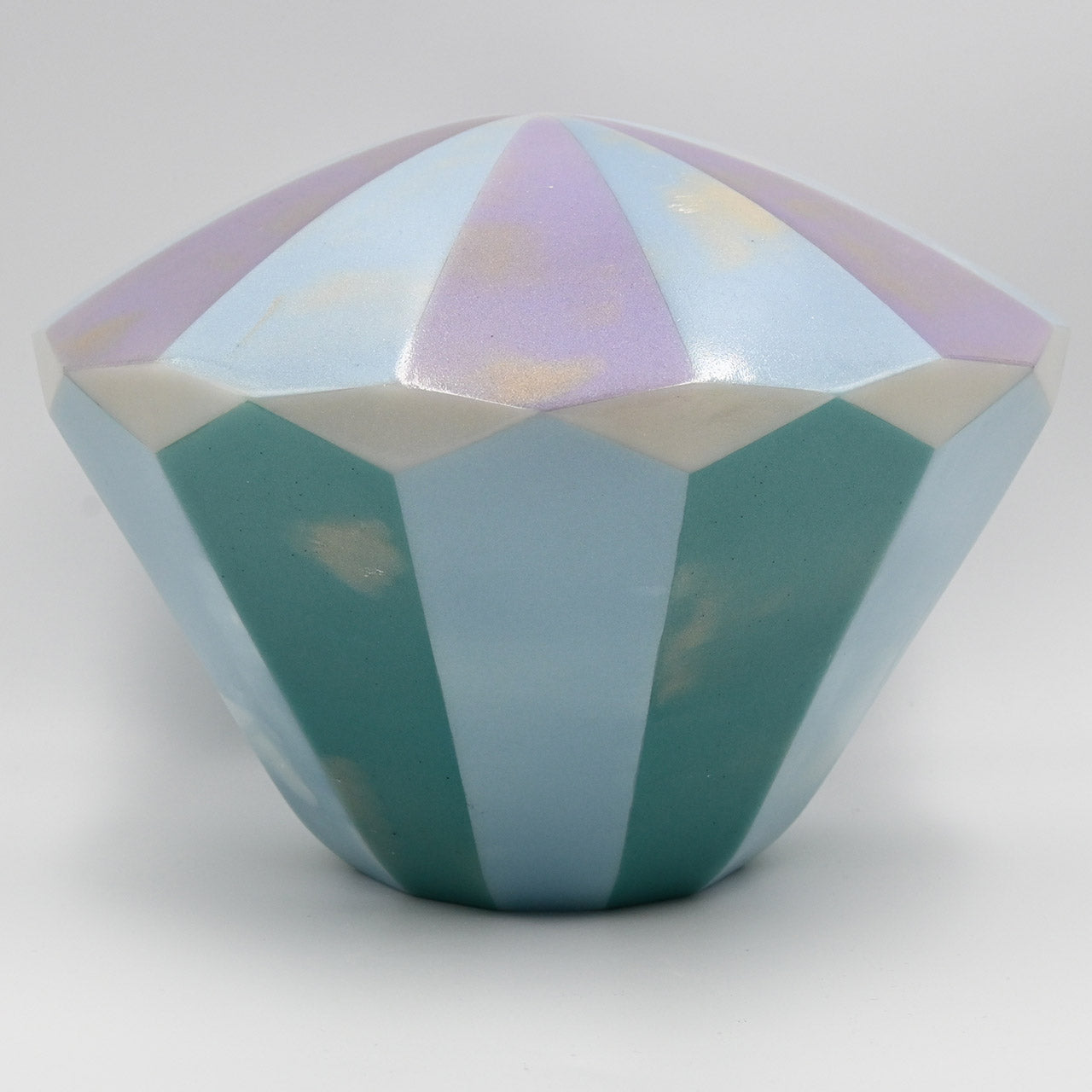 [One of a kind] Circus tent diamond cut lamp shade