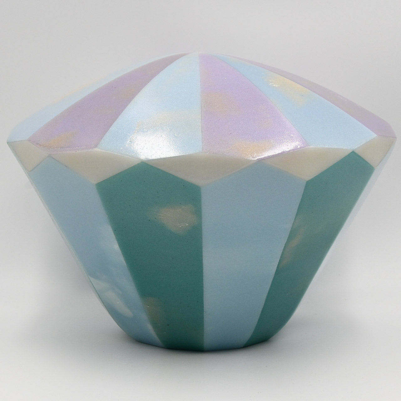 [One of a kind] Circus tent diamond cut lamp shade