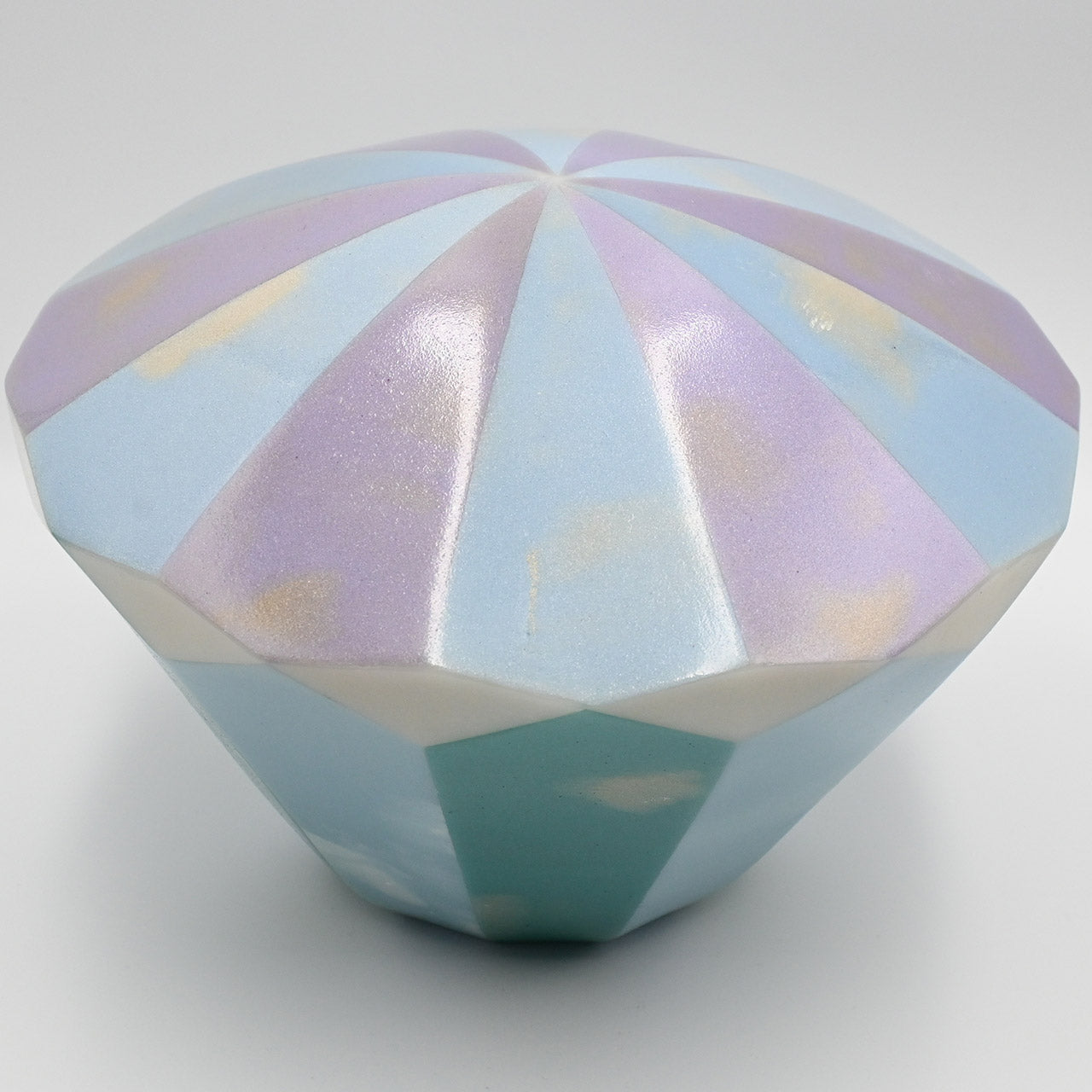 [One of a kind] Circus tent diamond cut lamp shade