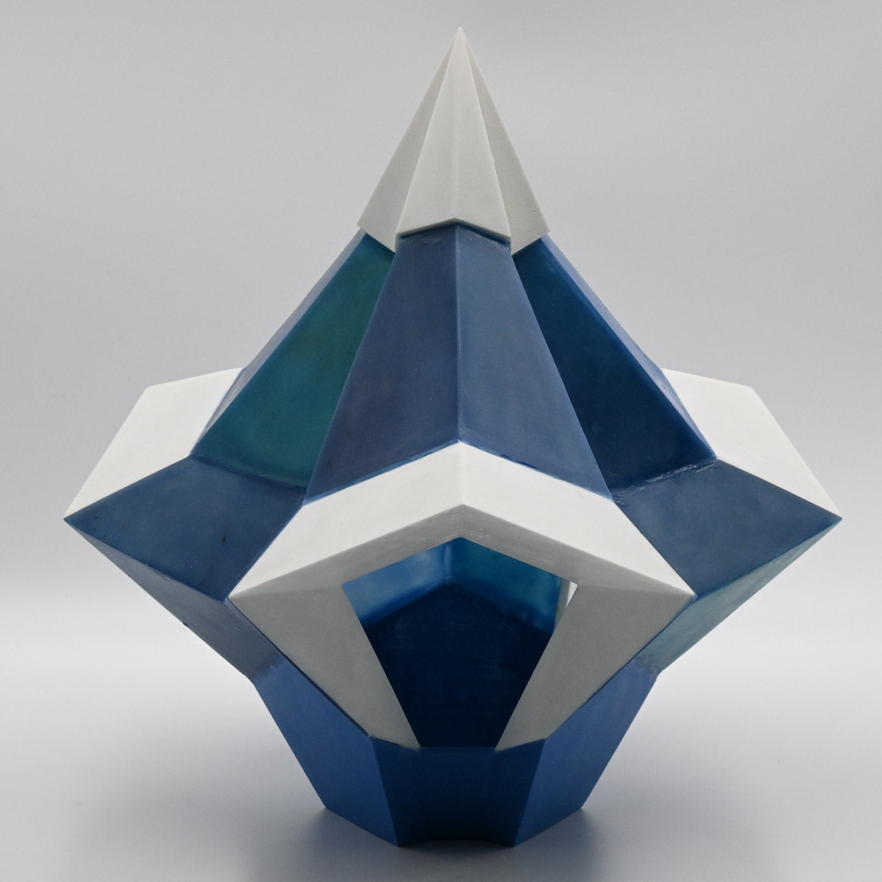 [Limited to one item] House with white roof and blue walls Lamp shade for IKEA table lamp